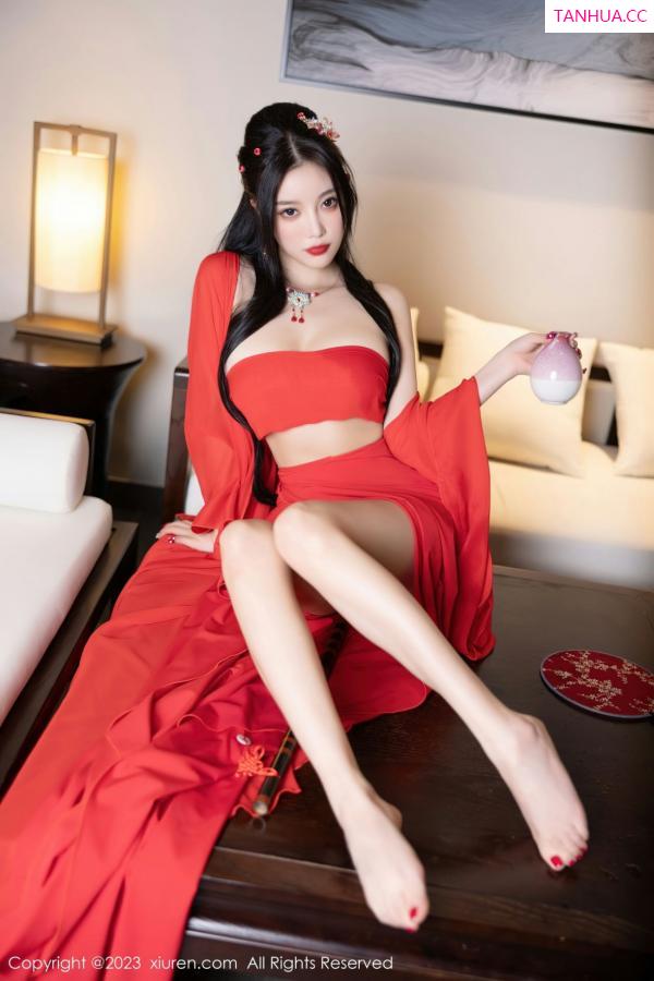 杨晨晨 sugar小甜心CC [XiuRen]高清写真图 2023.01.17 No.6149 杨晨晨Yome 古装美腿第28张图片